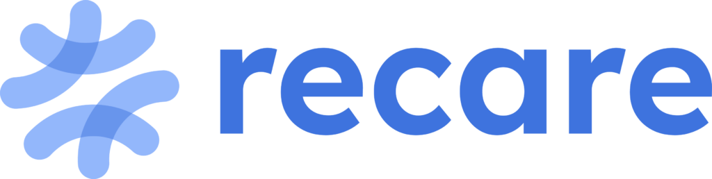 Recare - Software für Entlassmanagement - Recare Logo - Blue
